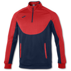Joma ESSENTIAL 1/2 ZIPPER RED-NAVY